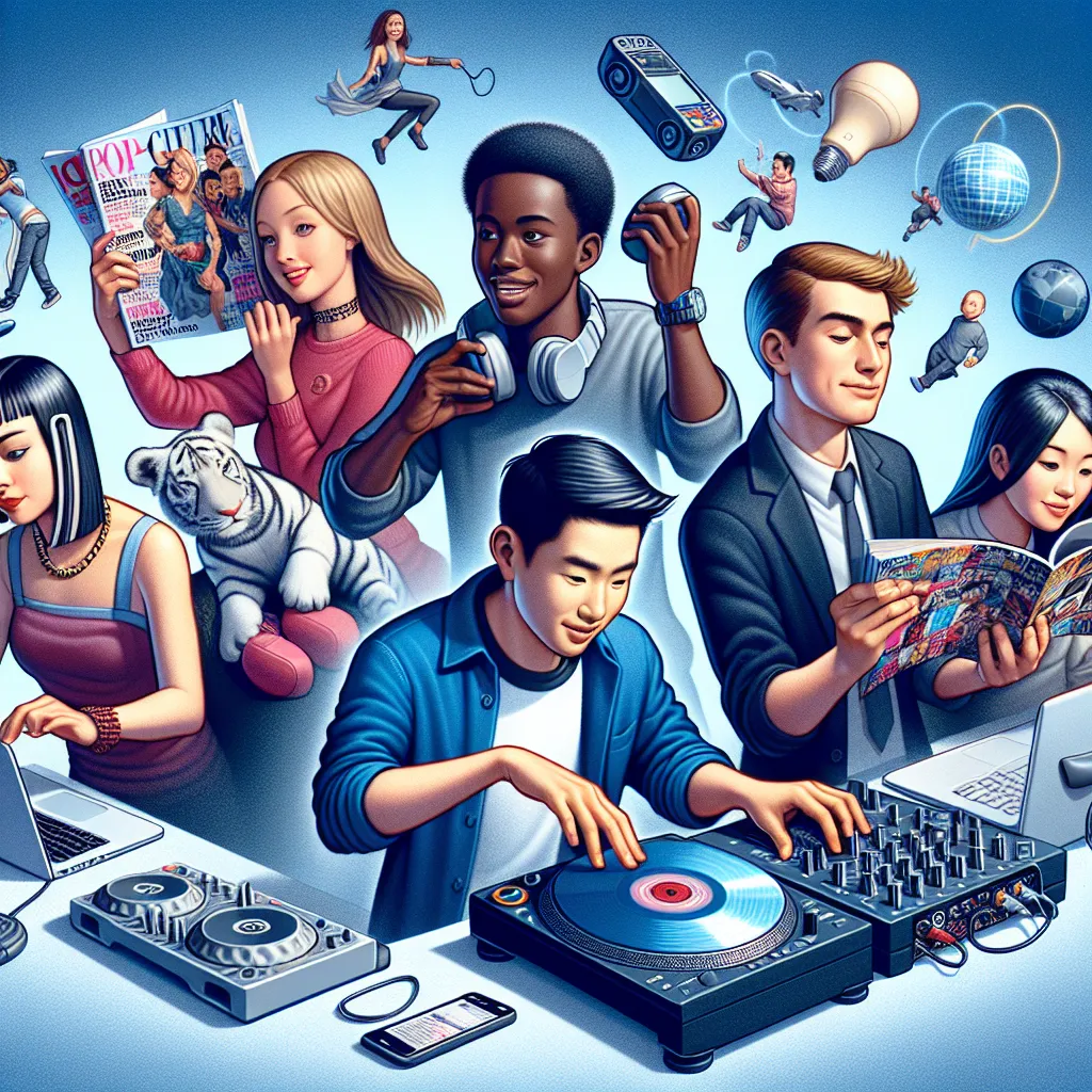 Global pop culture influencing youth identity