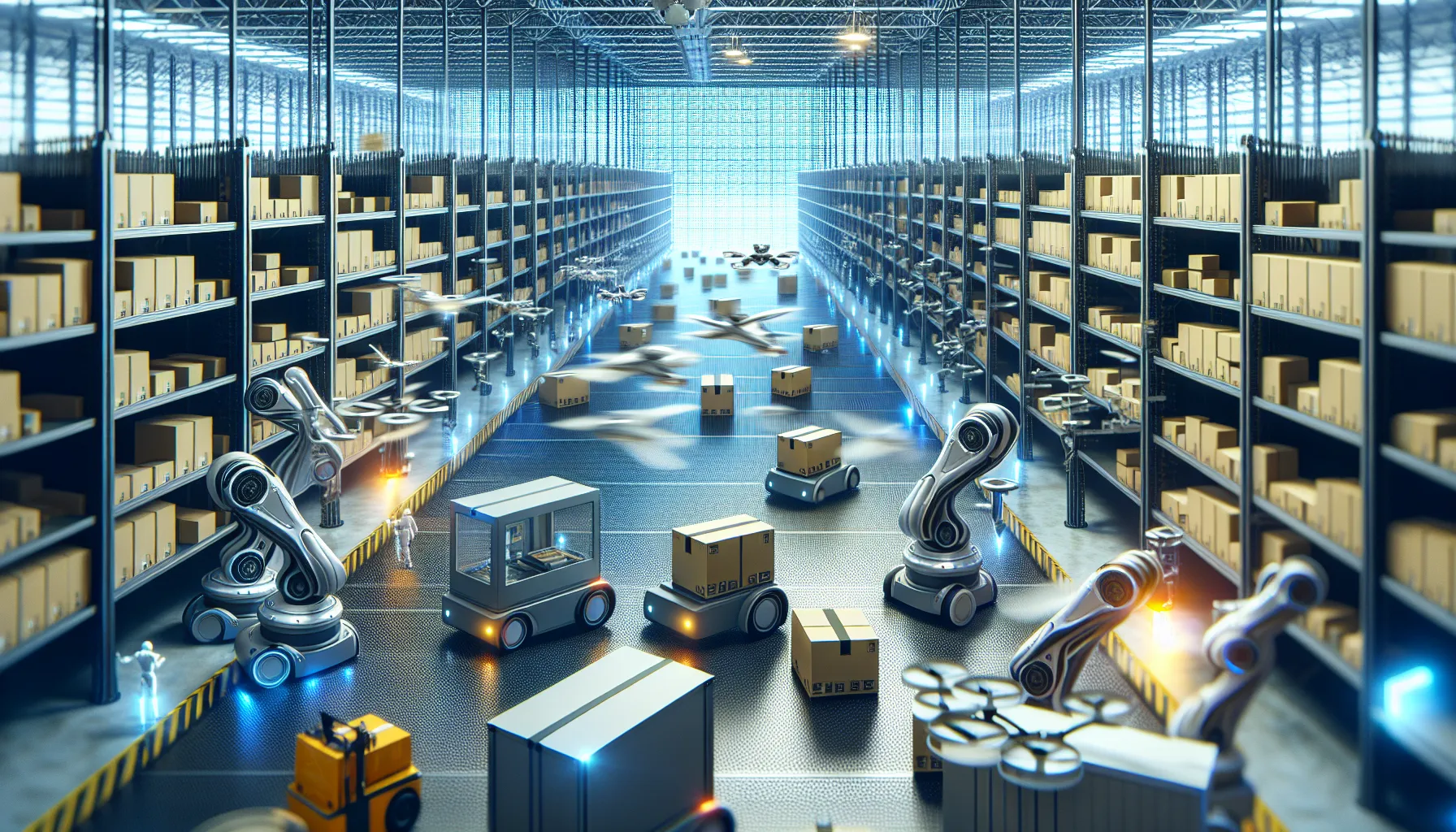 Automated logistics in global trade