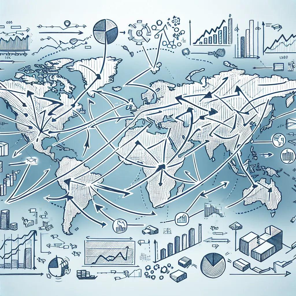 Global trade impact on economic growth