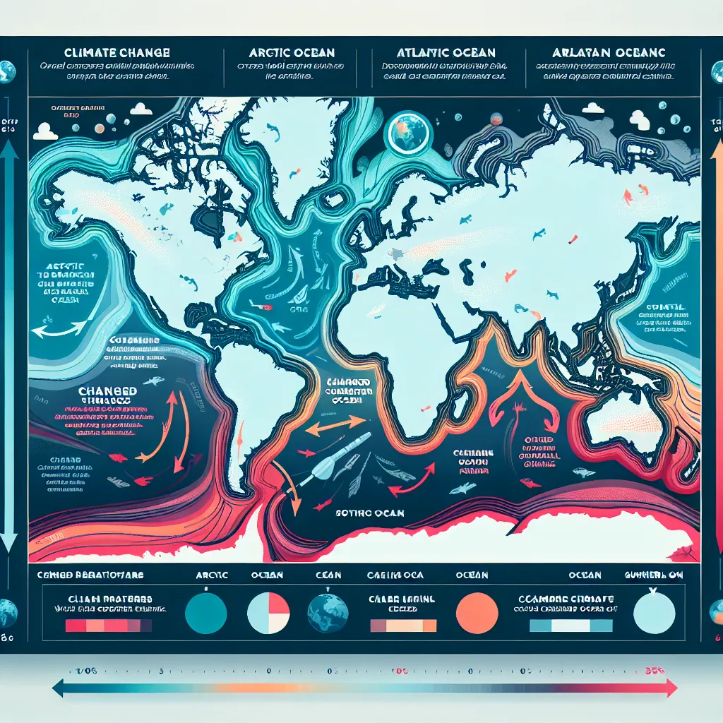 Global warming effects on ocean currents