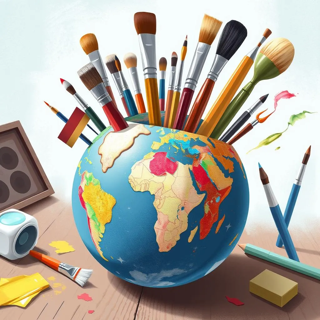 Globalization's impact on traditional art education