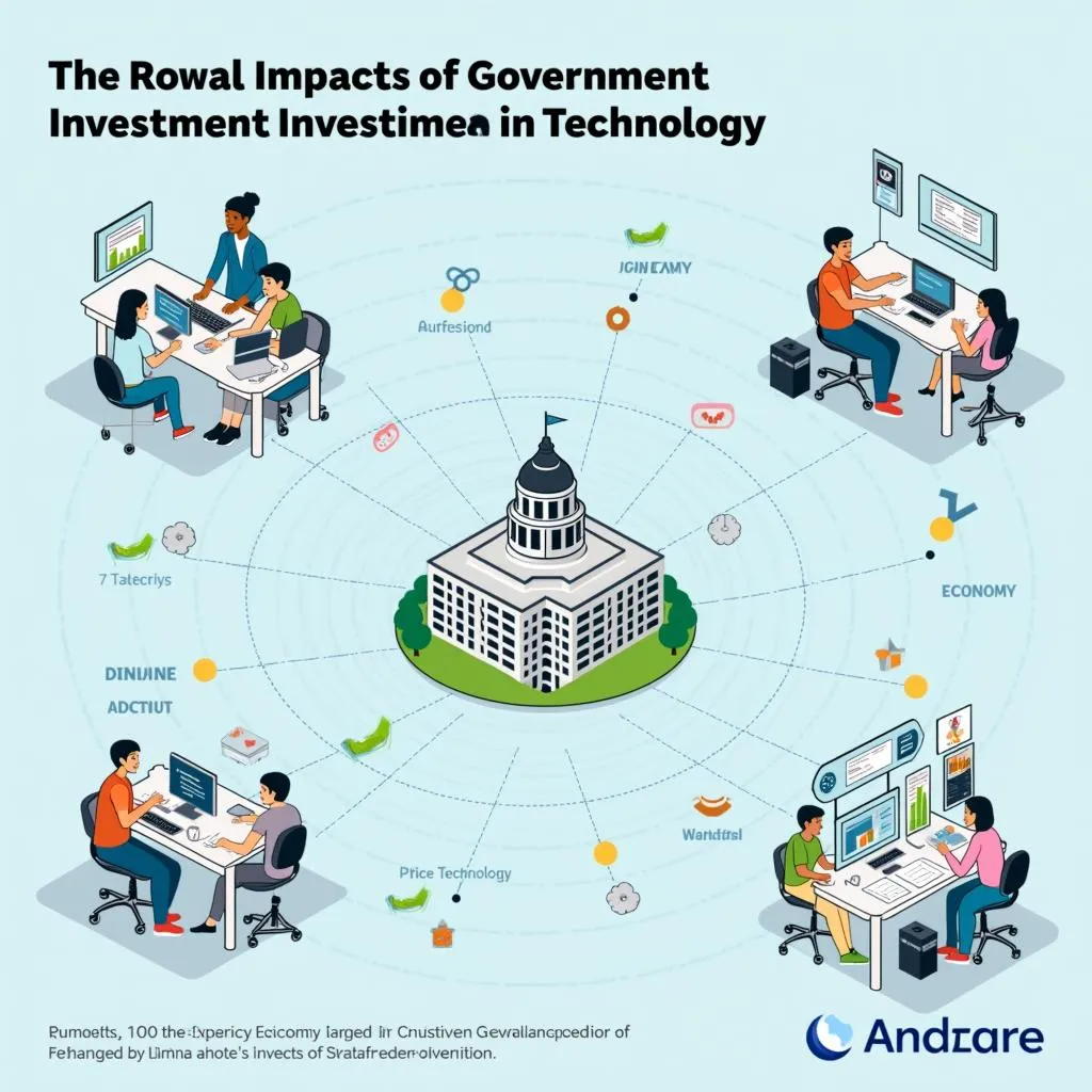 Government investment in technology benefiting education and economy