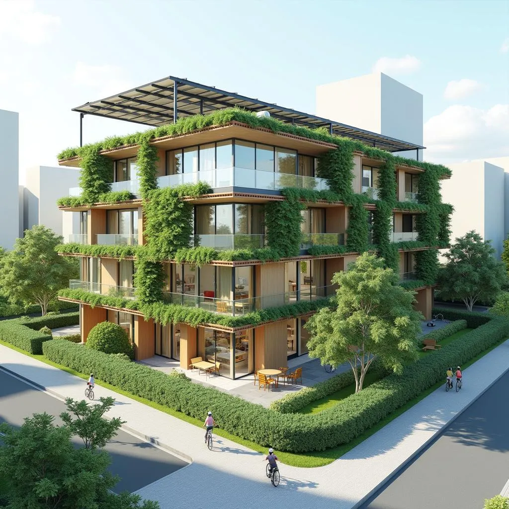 Green building techniques for sustainable cities