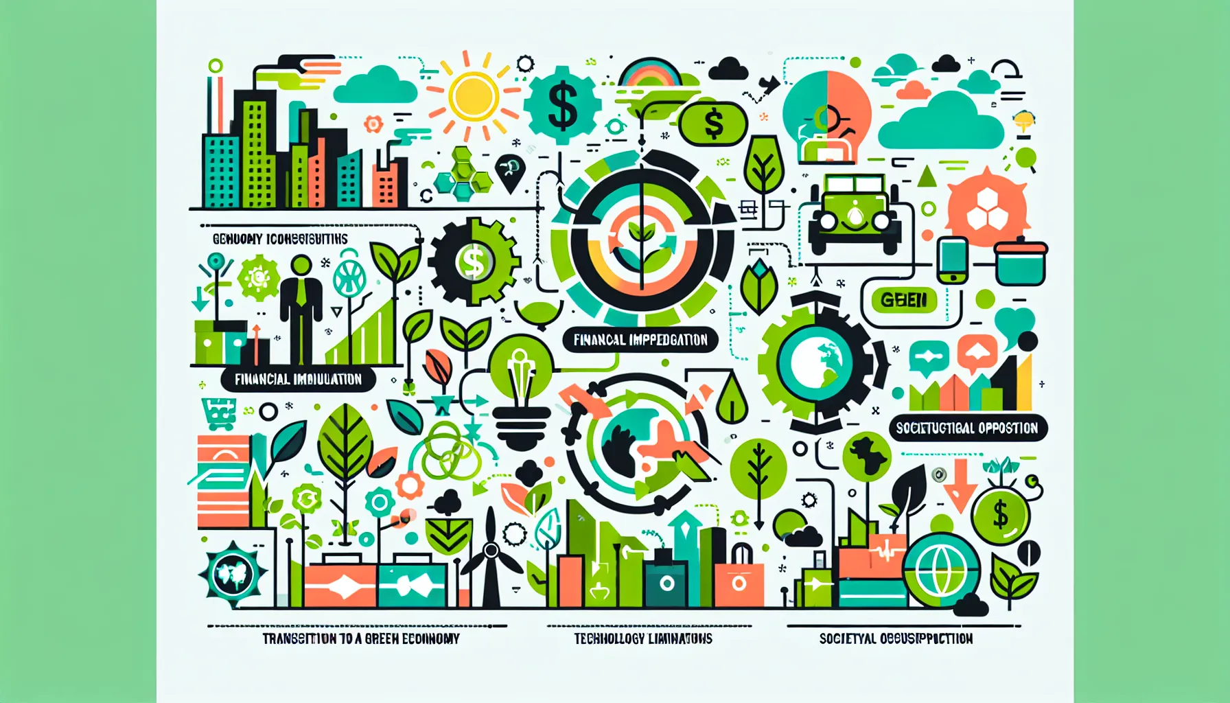 Challenges in transitioning to a green economy