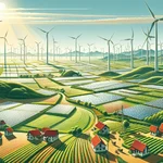 Green energy transforming rural landscapes