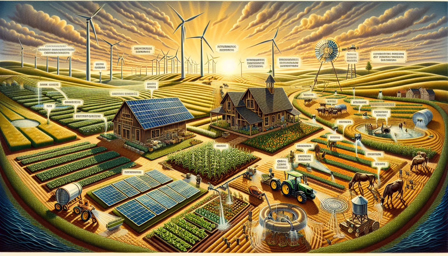 Green farming technologies