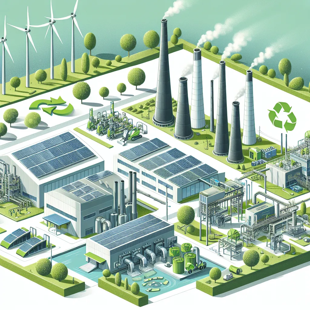 Green technology in industry