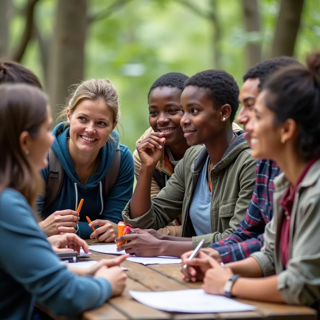 Group travel fostering personal development