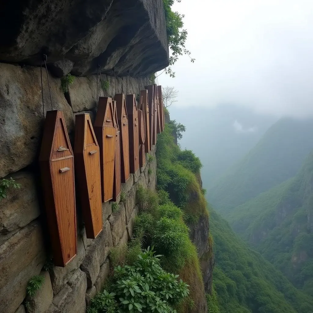 Hanging Coffins of Sagada, Philippines