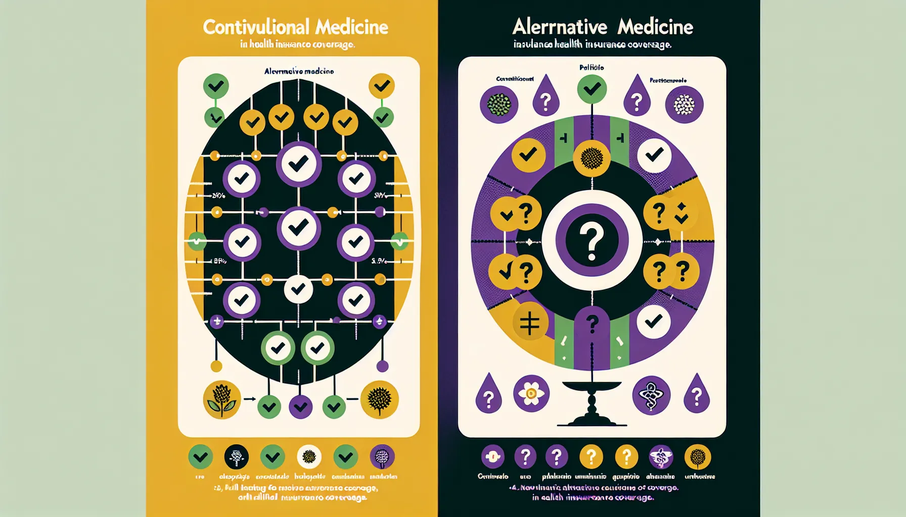 Health insurance coverage options comparison