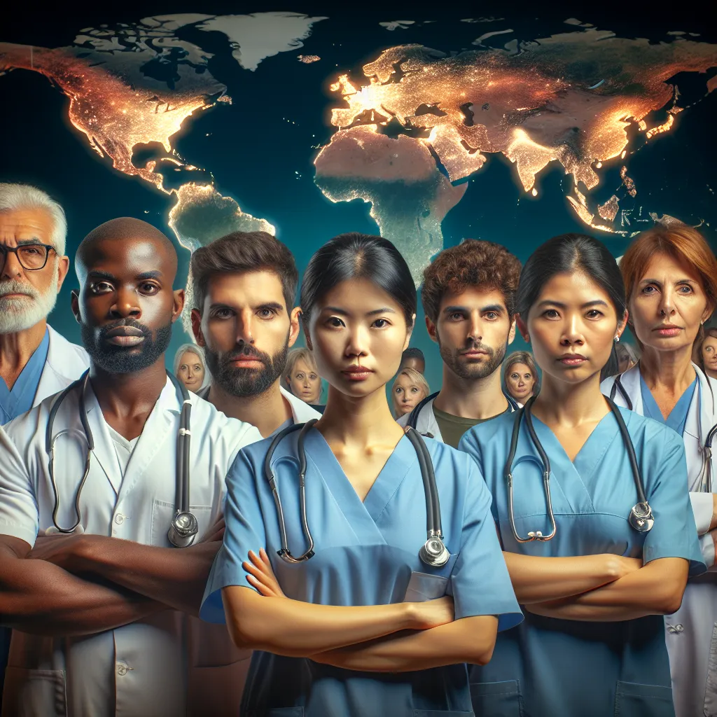 Global shortage of healthcare workers