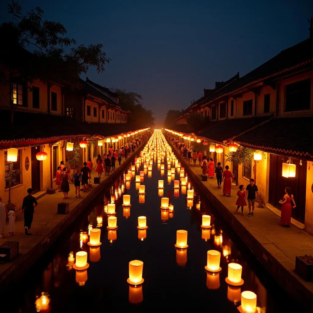 Hoi An Lantern Festival for IELTS Speaking description