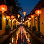 Hoi An Lantern Festival illuminating ancient town