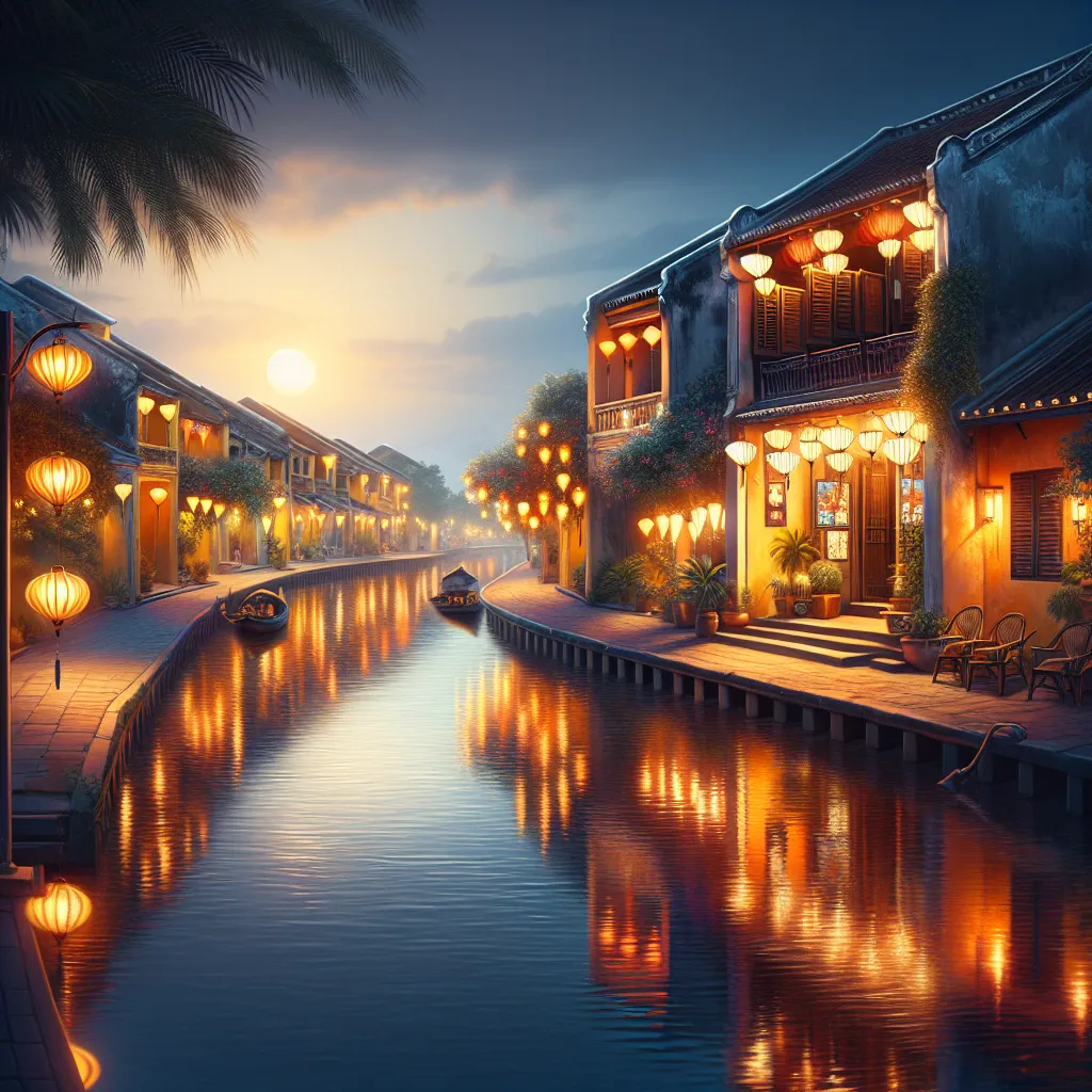 Hoi An Ancient Town at night