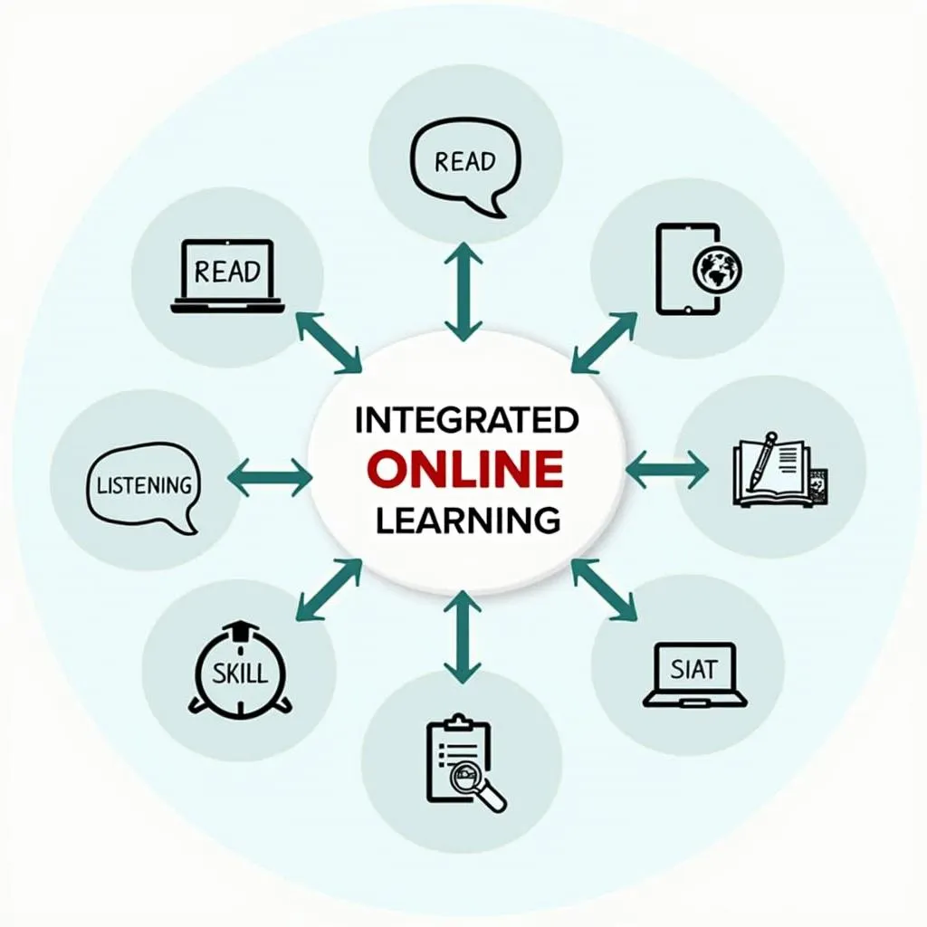 Holistic approach to language learning online