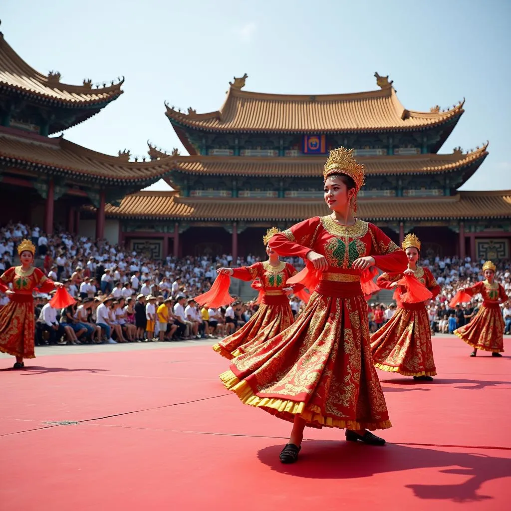 Cultural performances at Hue Festival