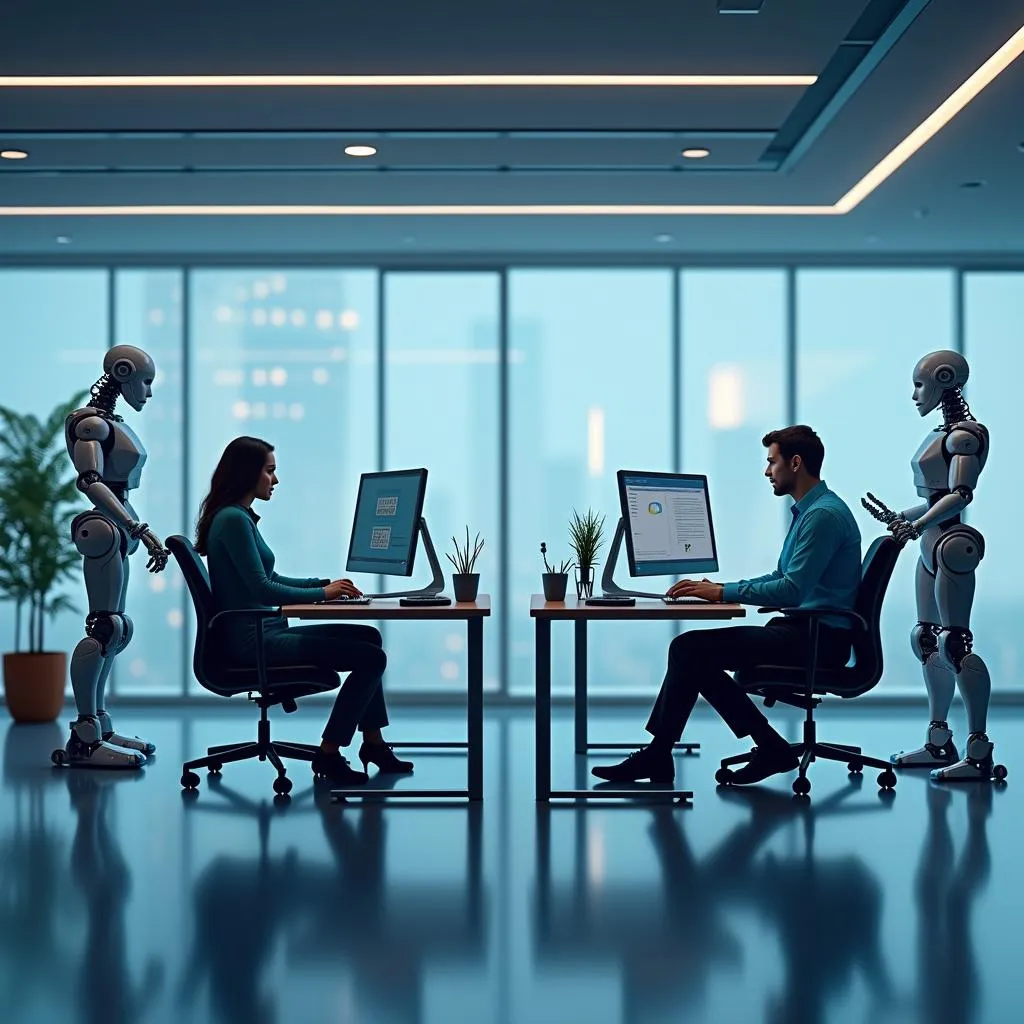 Human-robot collaboration in the workplace