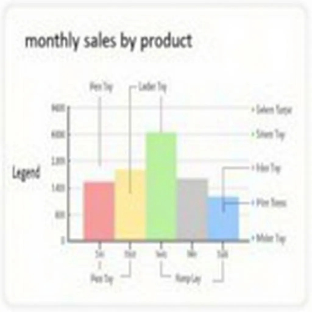 Key components of an IELTS bar chart