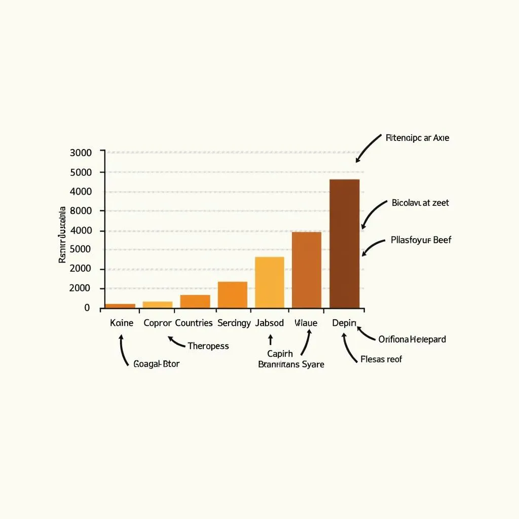 Key elements of an IELTS bar chart