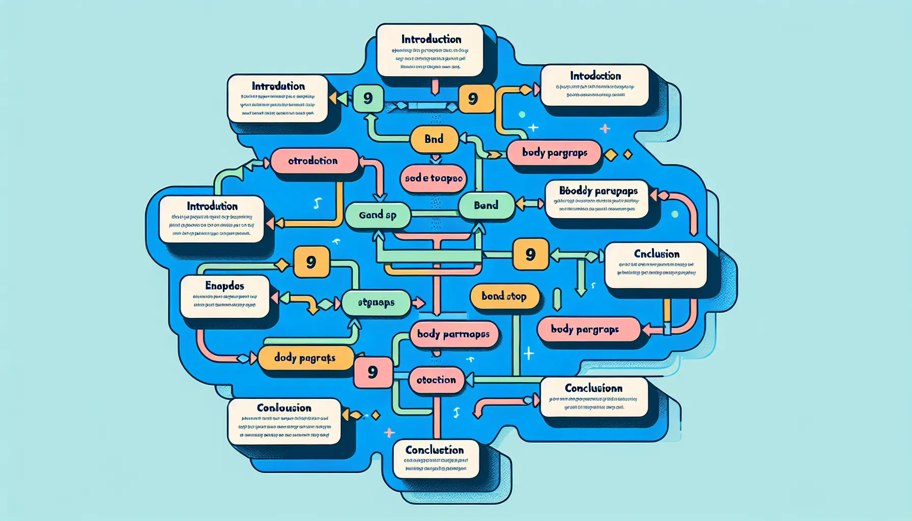 IELTS Essay Structure Diagram