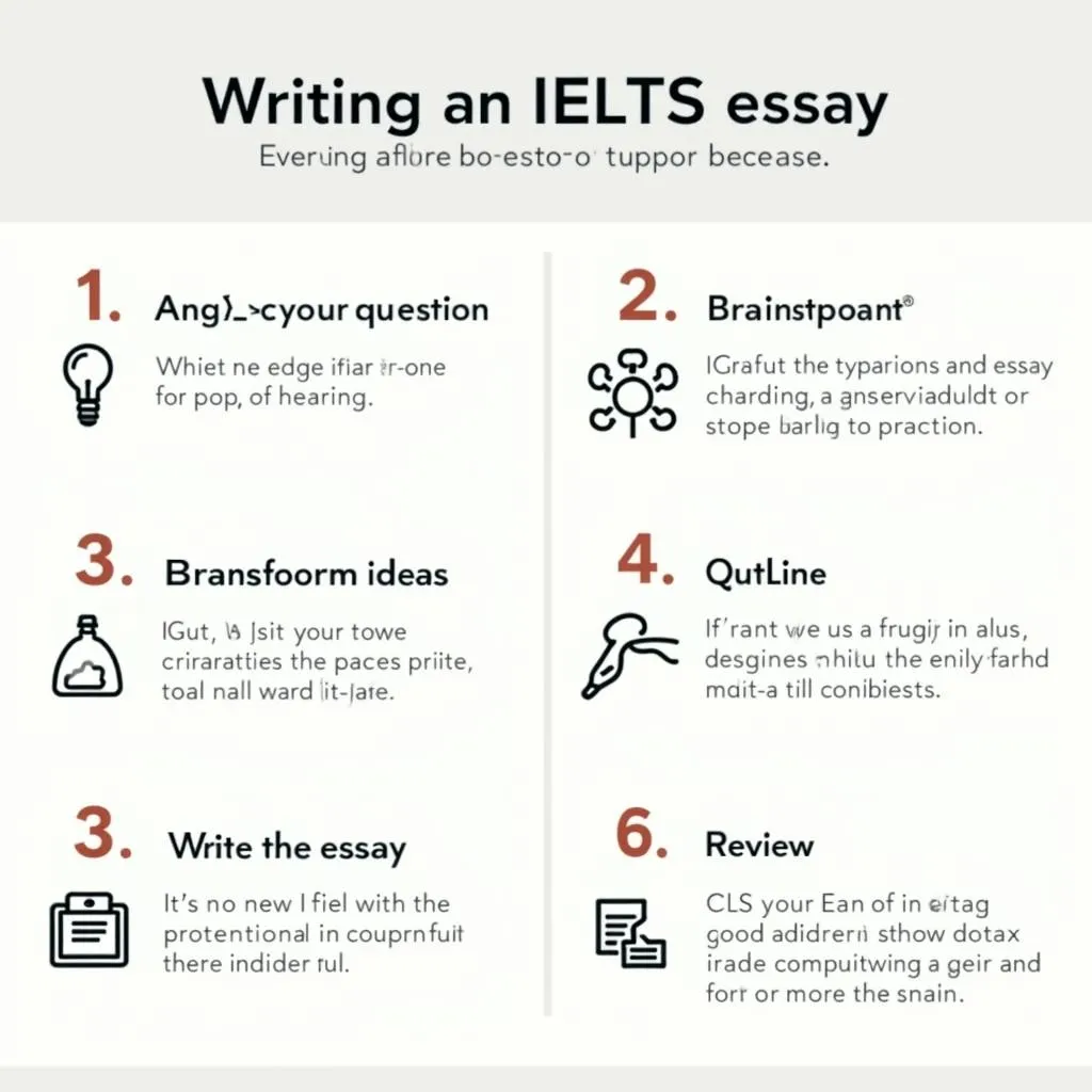 IELTS essay writing process