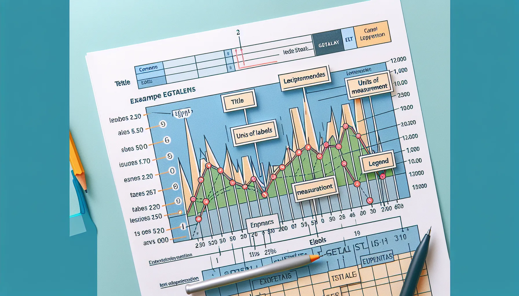 IELTS Graph Components Explained