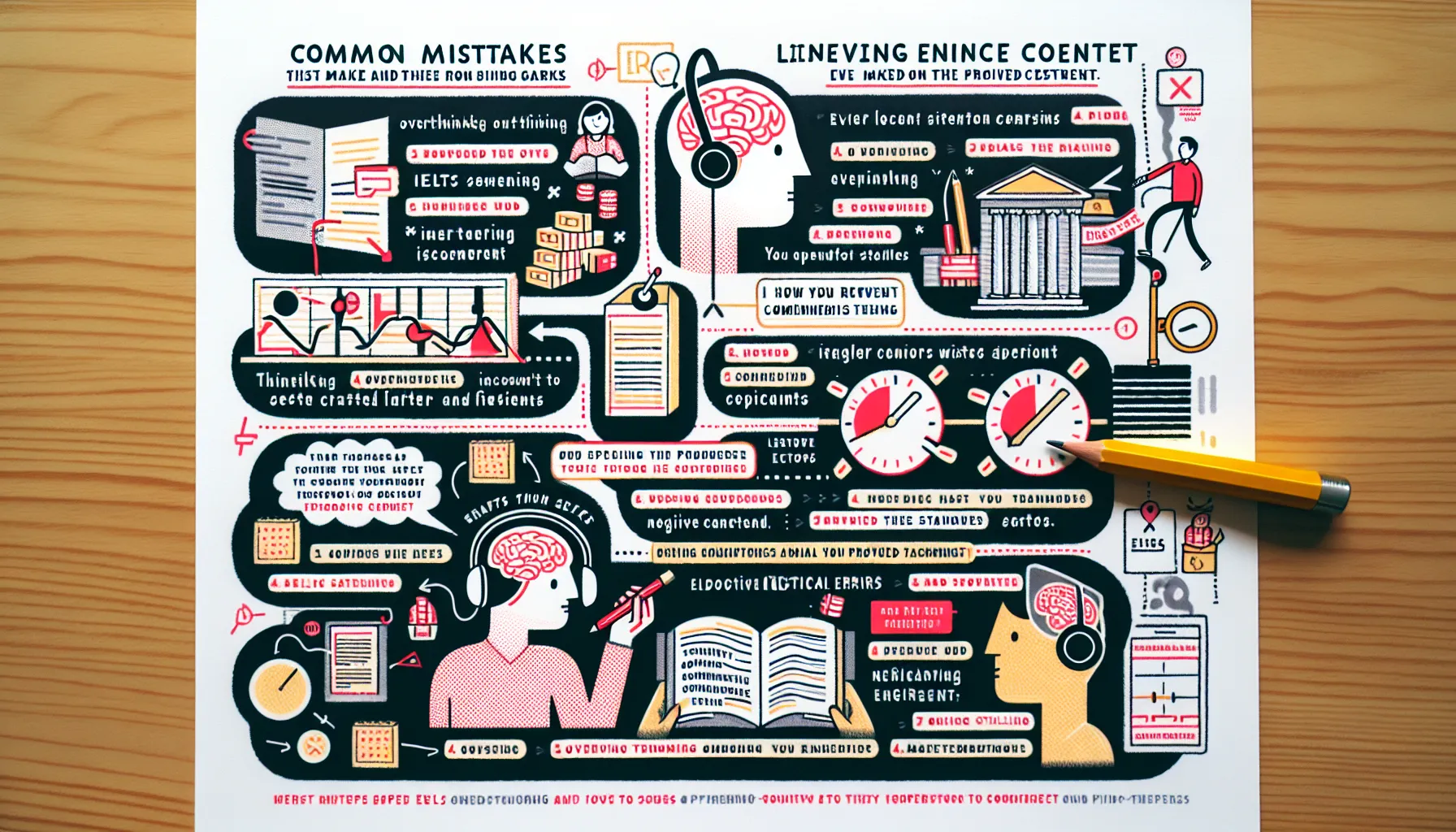 Common Pitfalls in IELTS Listening Sentence Completion