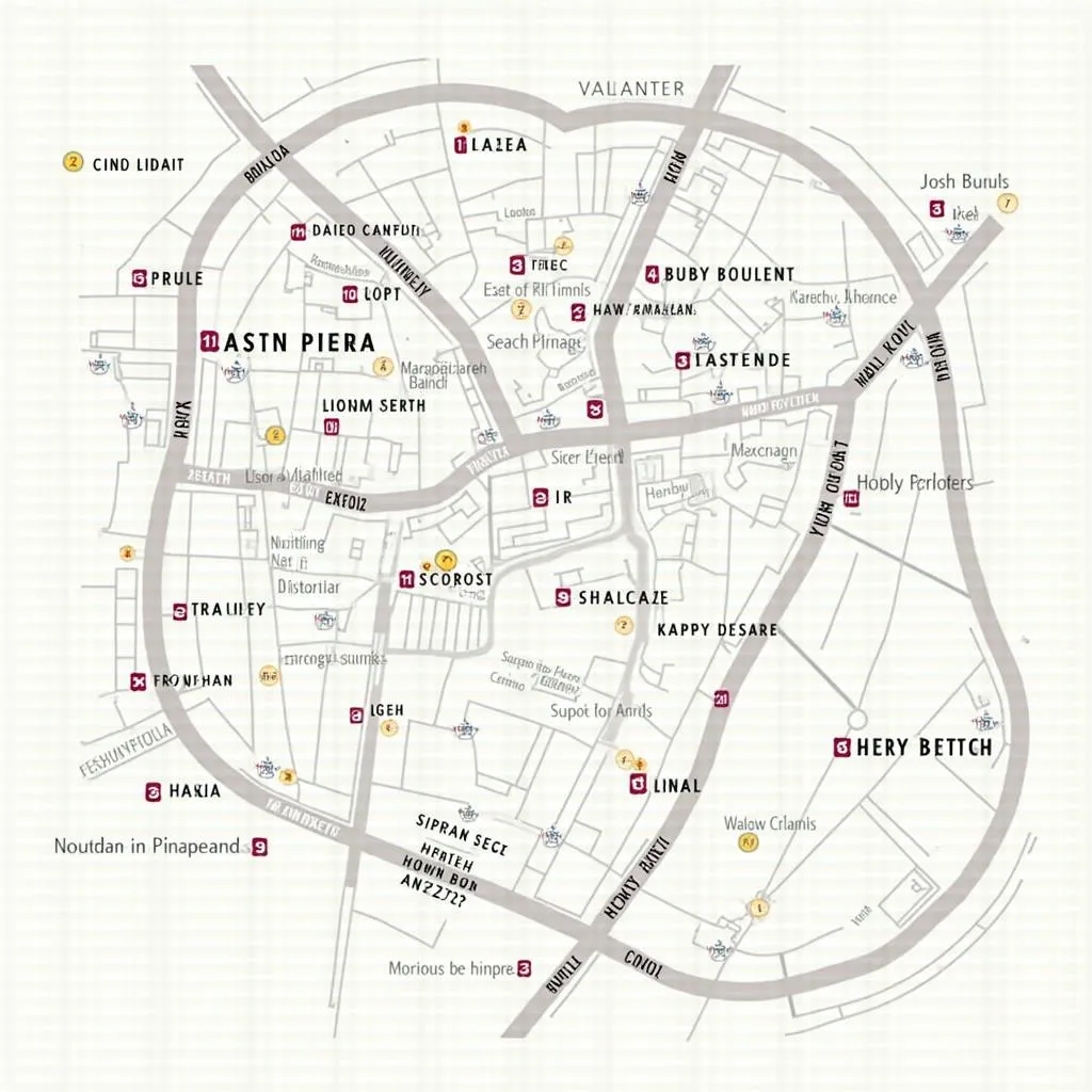 IELTS Listening Map Question Example