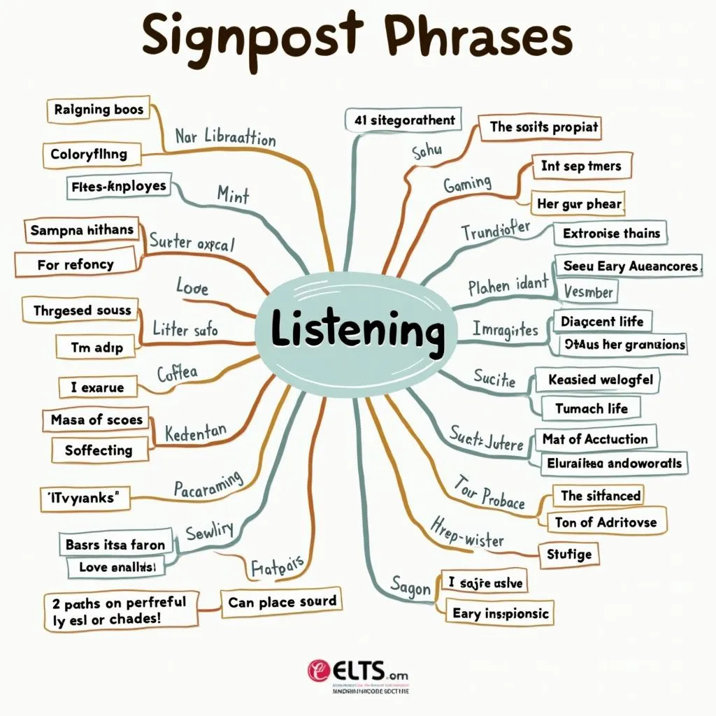 IELTS Listening Signpost Words and Phrases