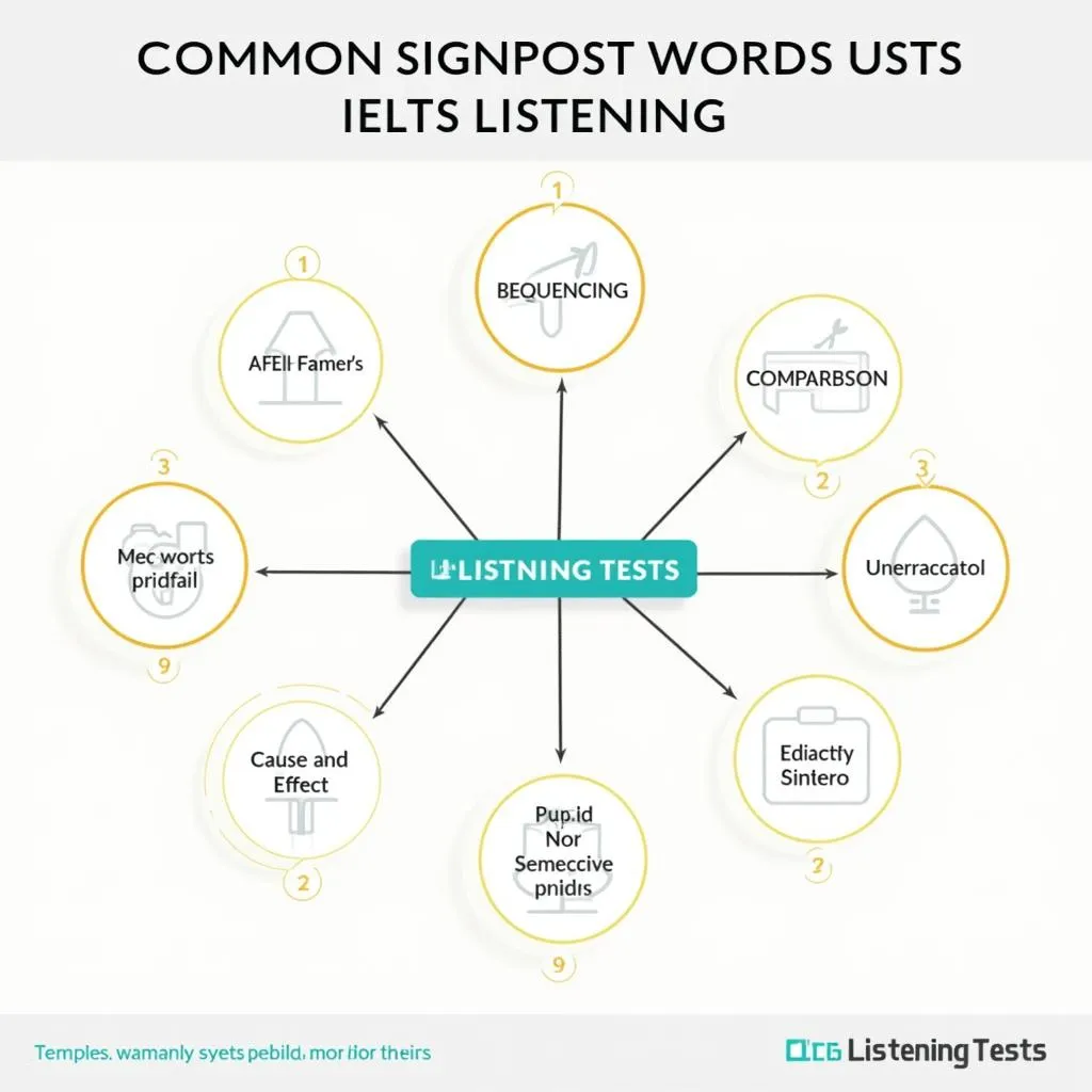 IELTS Listening Signpost Words