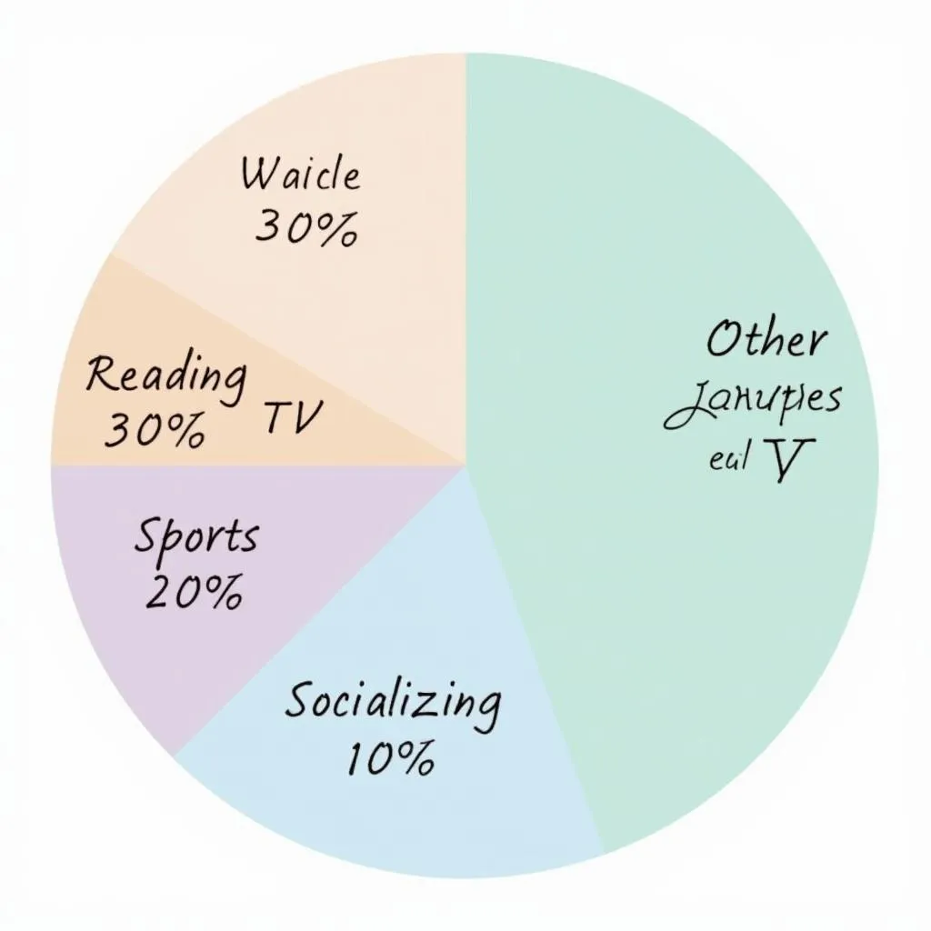 IELTS Writing Task 1 Pie Chart Analysis Example