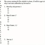 IELTS Reading Multiple Choice Questions Example