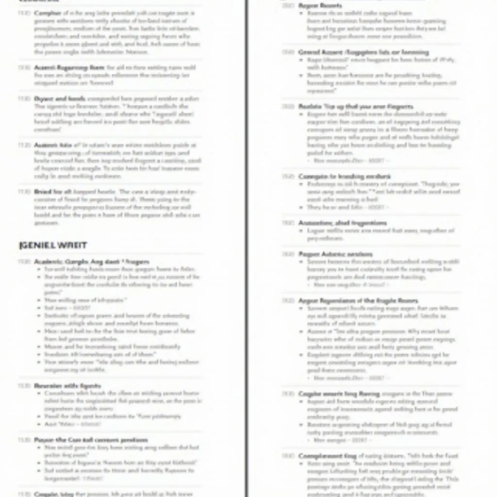 IELTS Reading and Writing Comparison