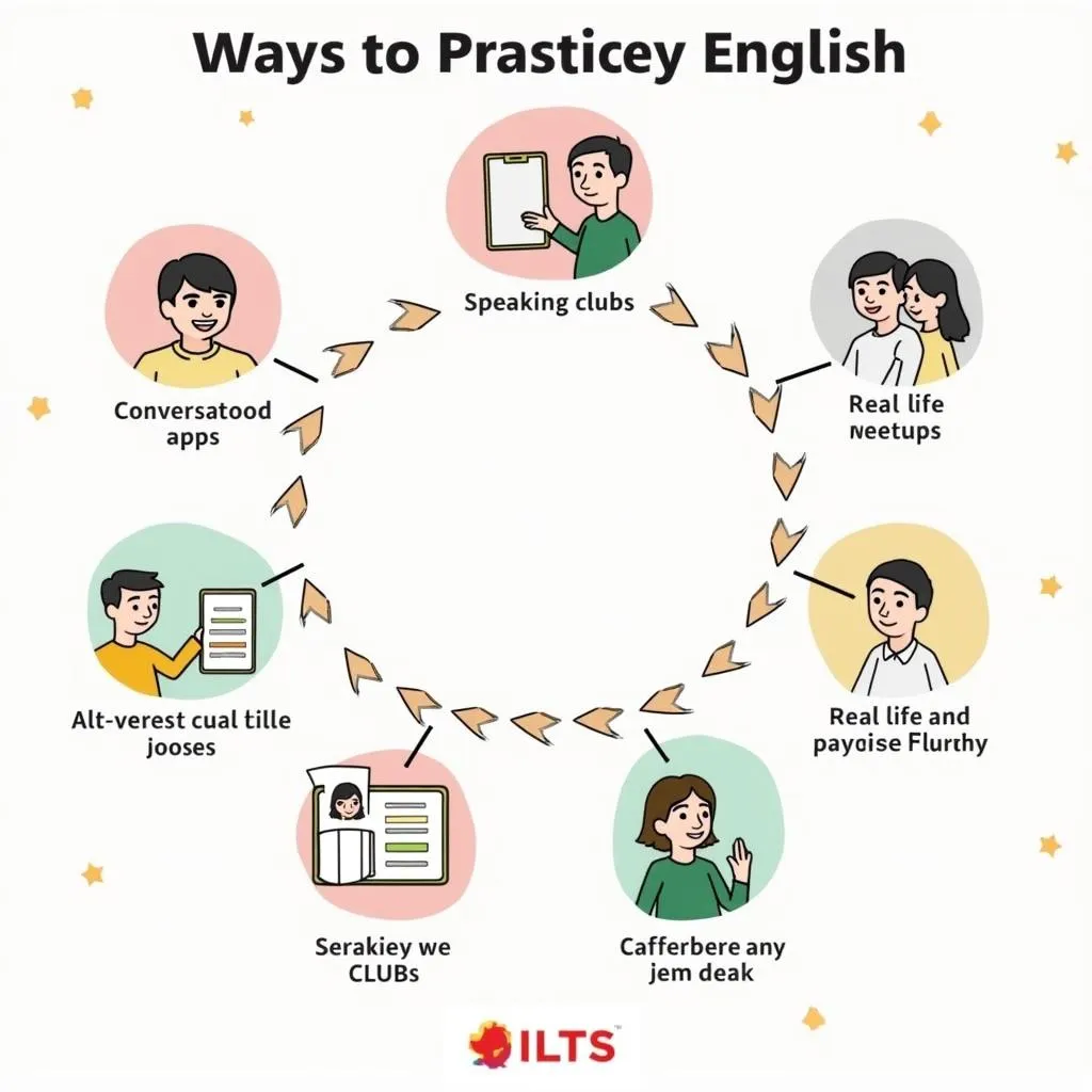 Engaging in English conversations for IELTS Speaking practice