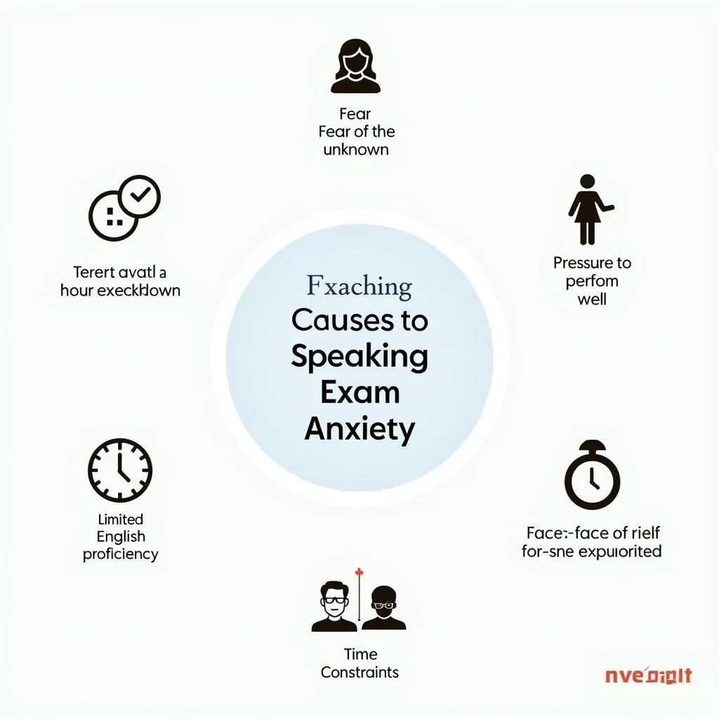 Common causes of IELTS Speaking exam anxiety