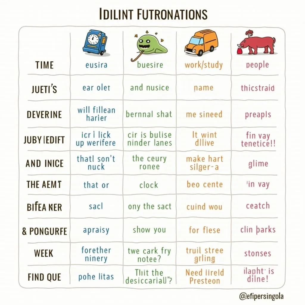 Examples of Idiomatic Expressions in IELTS Speaking