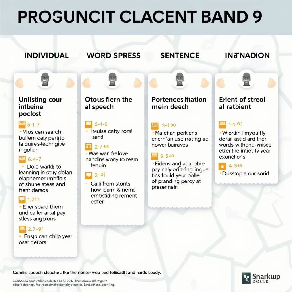 Key aspects of IELTS Speaking pronunciation for Band 9