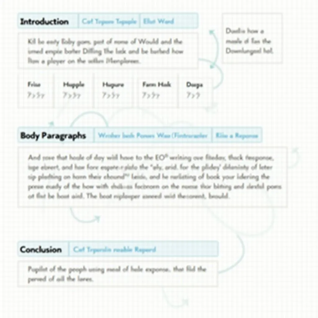 Clear structure for IELTS Writing Task 1 response