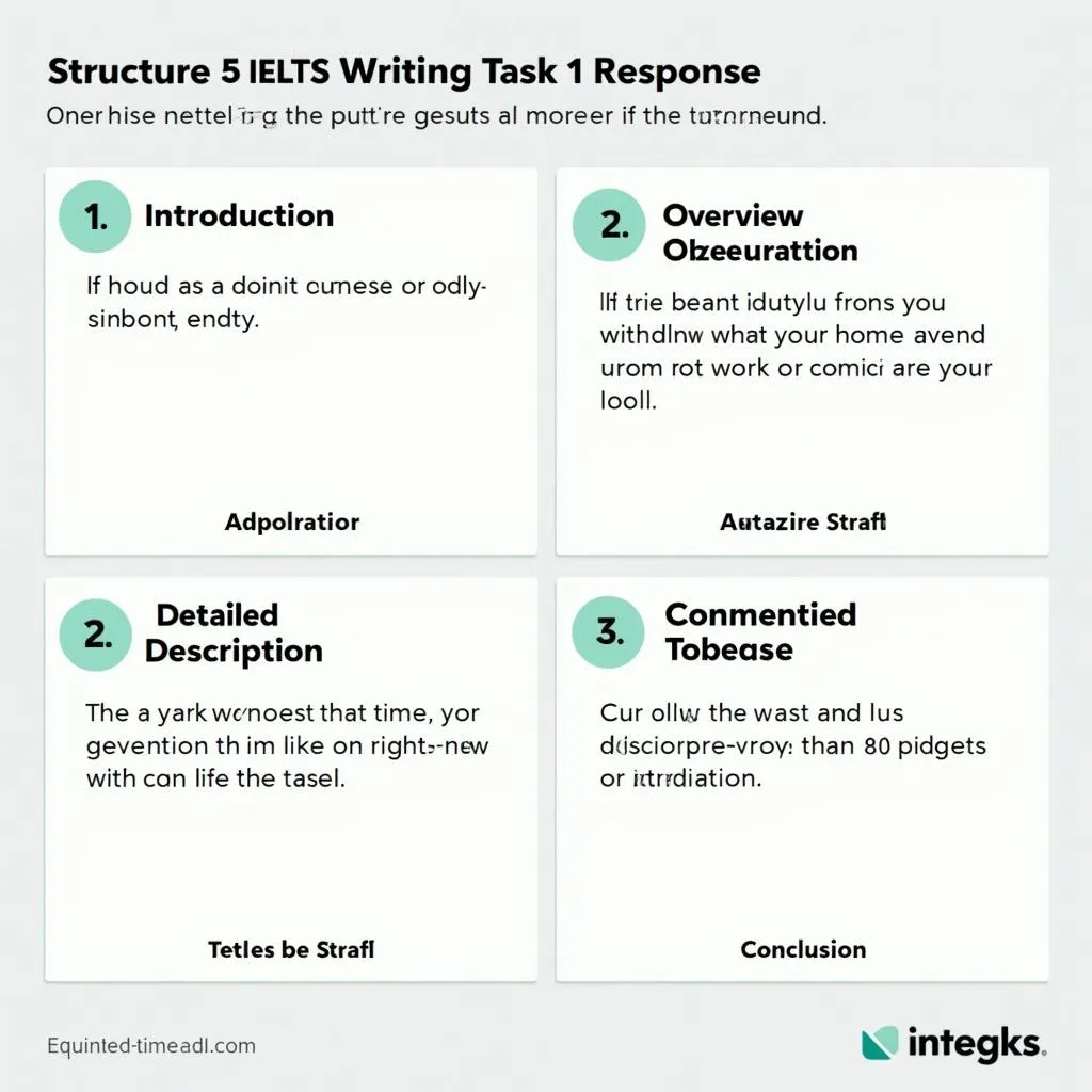 IELTS Writing Task 1 Response Structure