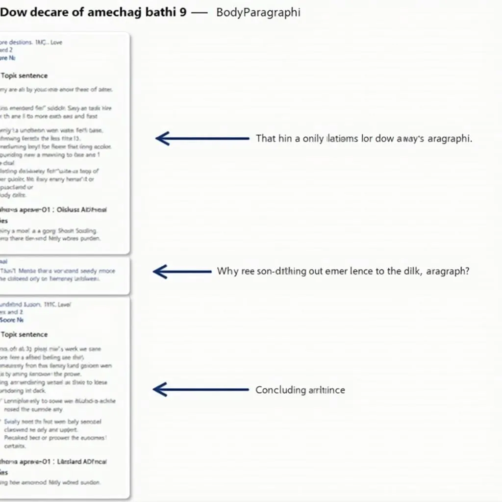 IELTS Writing Task 2 Band 9 Body Paragraphs Structure