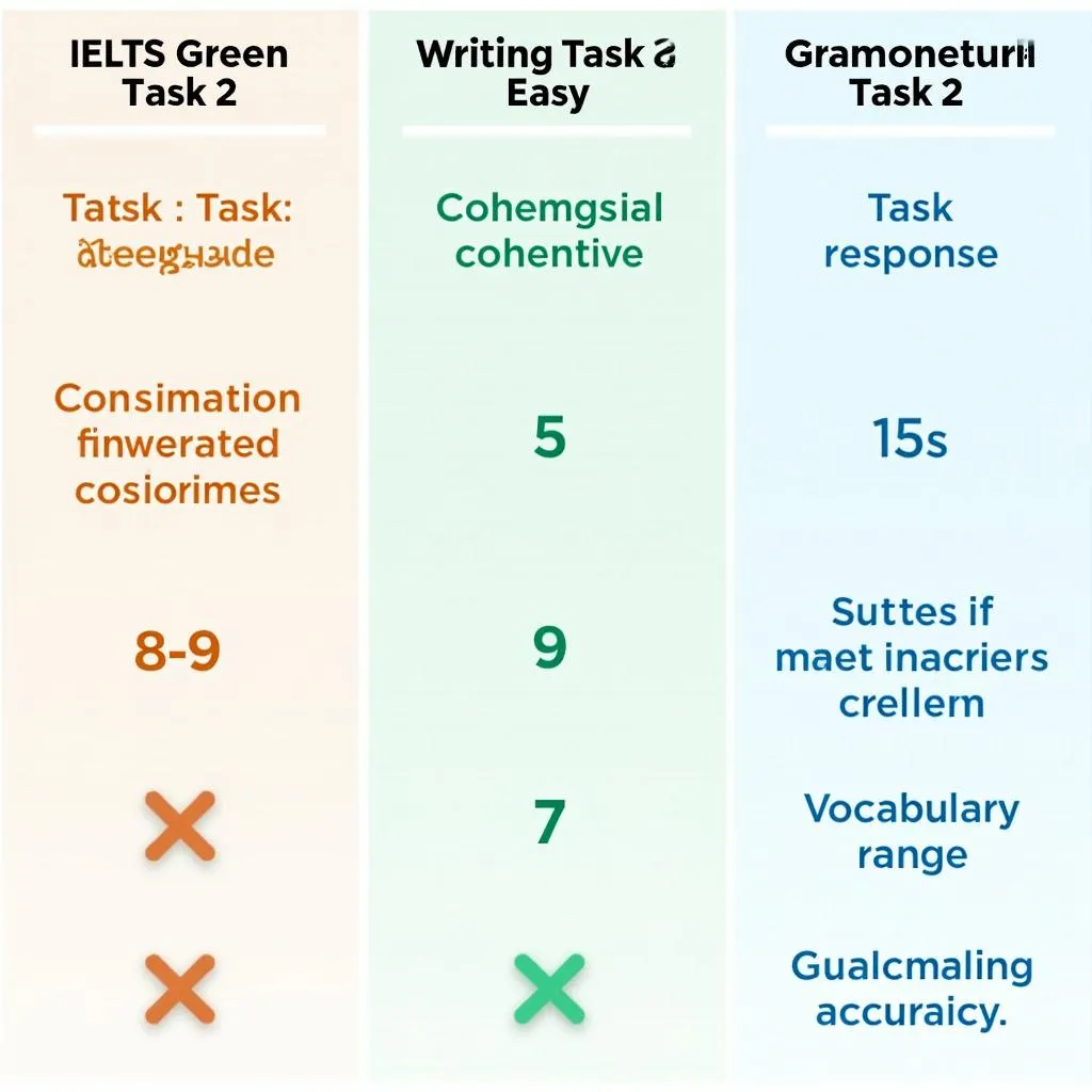 Comparison of IELTS Writing Task 2 band scores