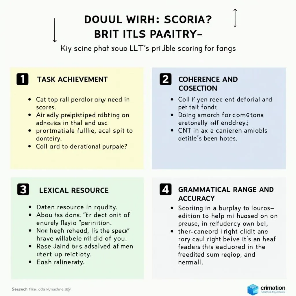 IELTS Writing Task 2 scoring criteria