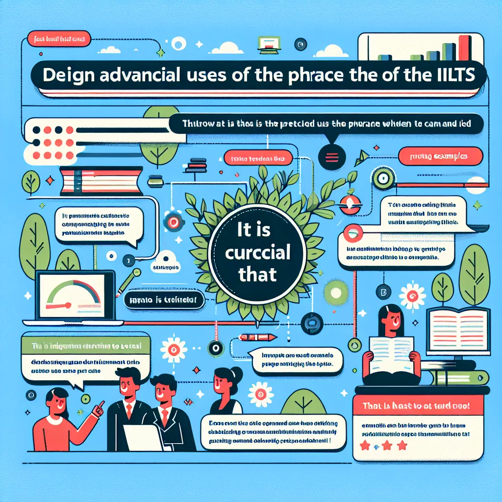 IELTS Advanced Usage