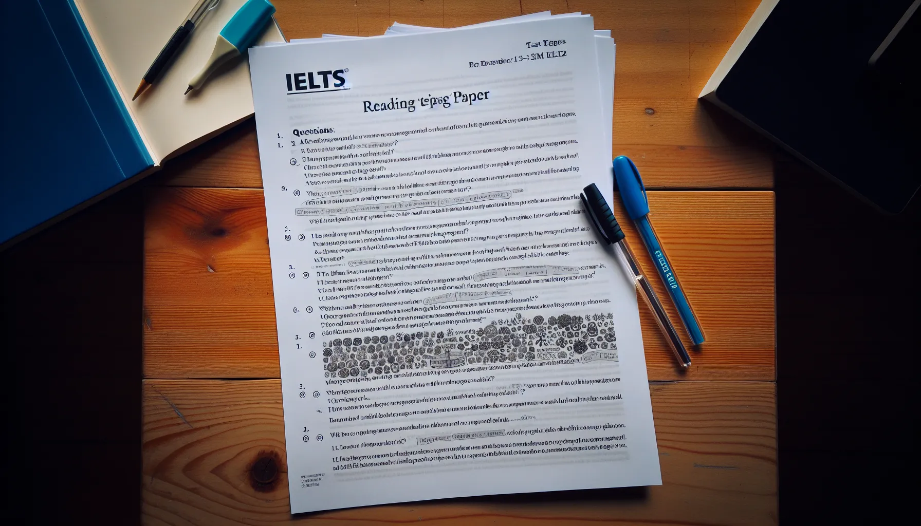 IELTS Reading Test Paper