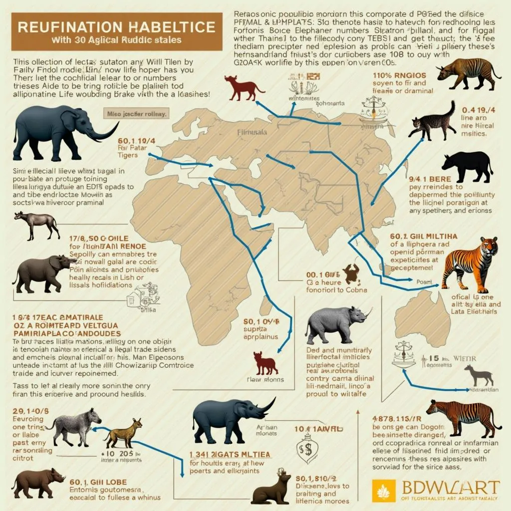 The impact of illegal wildlife trade on endangered species