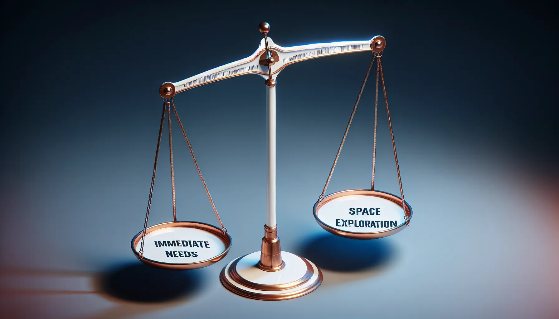 Balancing Immediate Needs with Space Exploration