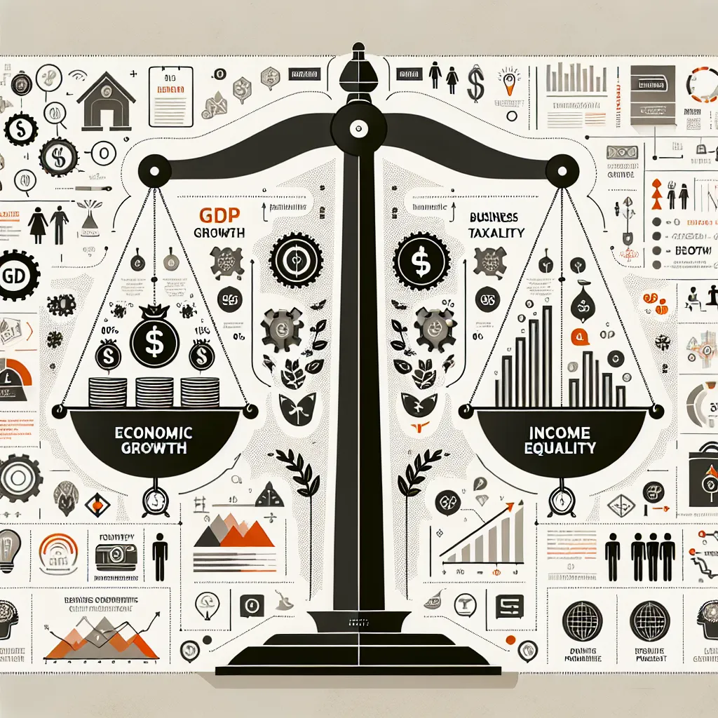 Balancing economic growth and income equality