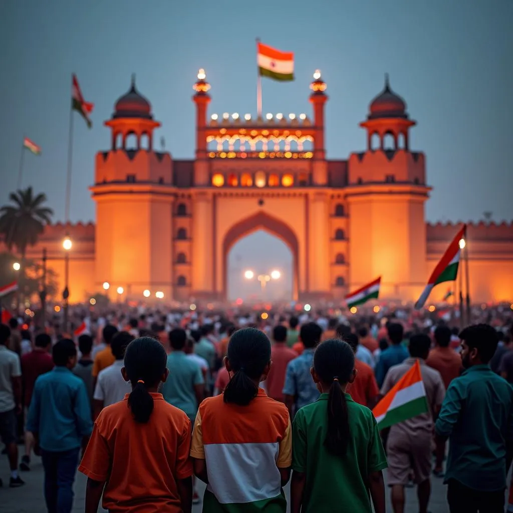 Independence Day celebration in India