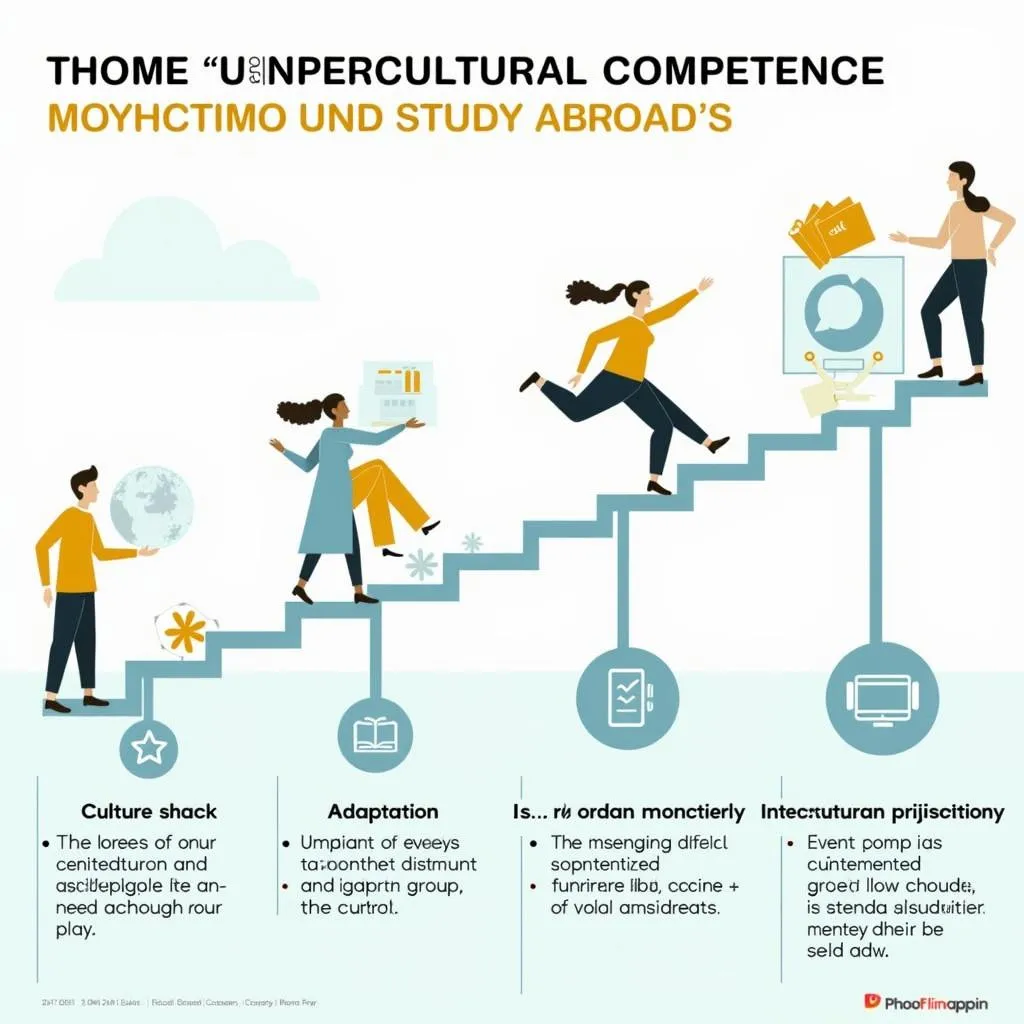 Stages of intercultural competence development