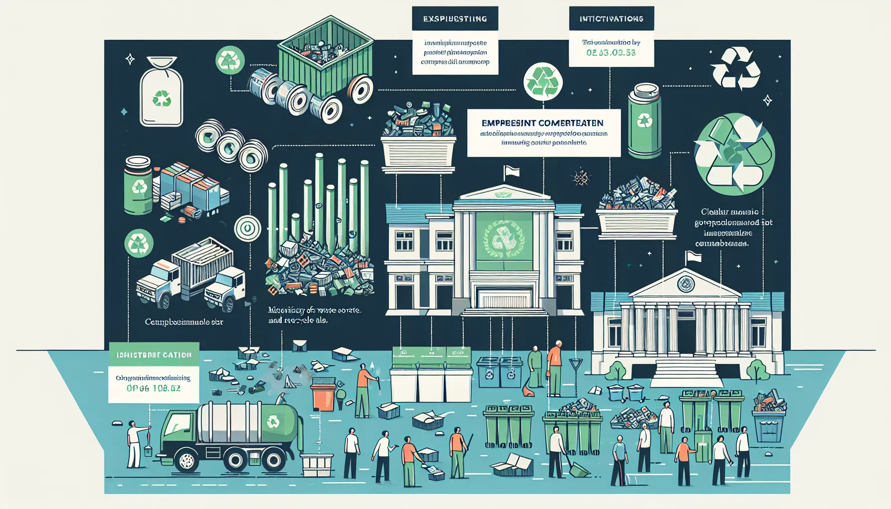 A visual representation of Japan's successful recycling program